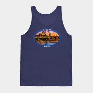 Quebec Canada Travel Tank Top